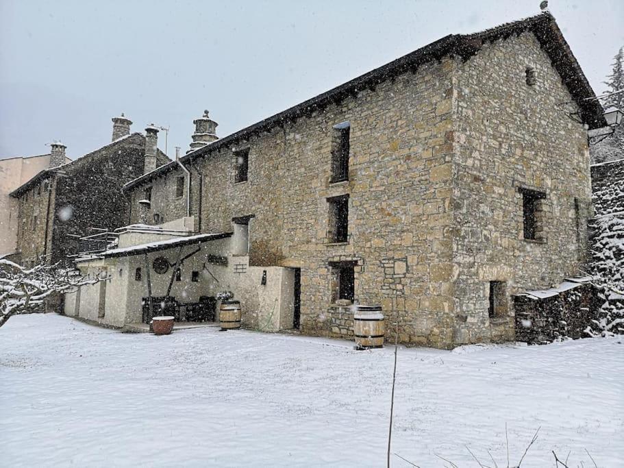 Casa Rural Barangua En El Pirineo Aragones 산타크루즈드라세로스 외부 사진