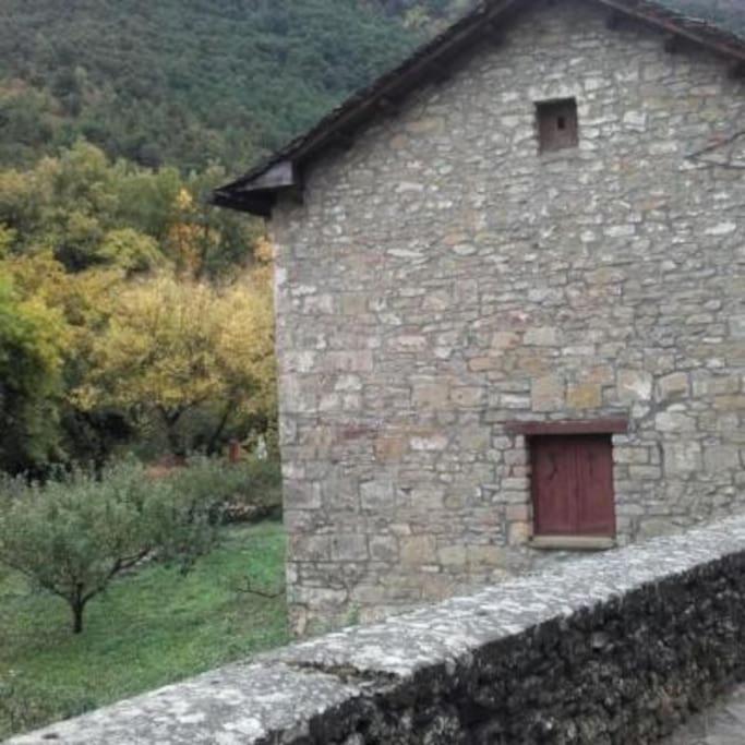 Casa Rural Barangua En El Pirineo Aragones 산타크루즈드라세로스 외부 사진